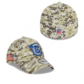 Men's Indianapolis Colts Camo 2023 NFL Salute To Service Flex Hat