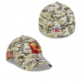 Men's Washington Commanders Camo 2023 NFL Salute To Service 39THIRTY Flex Hat
