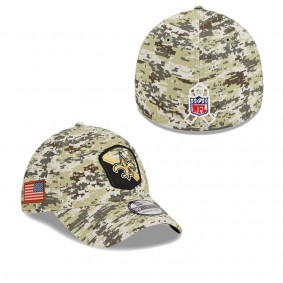 Men's New Orleans Saints Camo 2023 NFL Salute To Service 39THIRTY Flex Hat