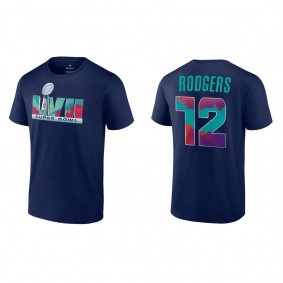Aaron Rodgers Super Bowl LVII Nike Navy T-Shirt