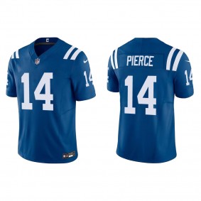 Men's Indianapolis Colts Alec Pierce Royal Vapor F.U.S.E. Limited Jersey