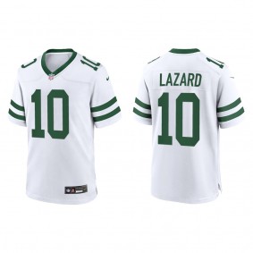 Allen Lazard Men's New York Jets White Legacy Game Jersey