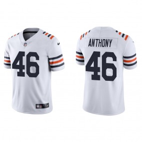 Men's Chicago Bears Andre Anthony White Classic Limited Jersey