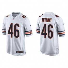 Men's Chicago Bears Andre Anthony White Game Jersey
