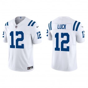 Men's Indianapolis Colts Andrew Luck White Vapor F.U.S.E. Limited Jersey