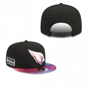 Men's Arizona Cardinals Black 2023 NFL Crucial Catch 9FIFTY Snapback Hat