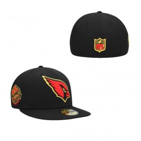 Arizona Cardinals Black 2000 Pro Bowl Cobra Kai 59FIFTY Fitted Hat