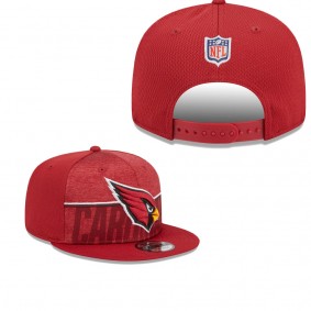 Men's Arizona Cardinals Cardinal 2023 NFL Training Camp 9FIFTY Snapback Hat