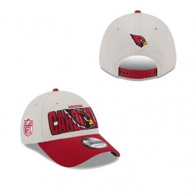 Men's Arizona Cardinals Stone Cardinal 2023 NFL Draft 9FORTY Adjustable Hat