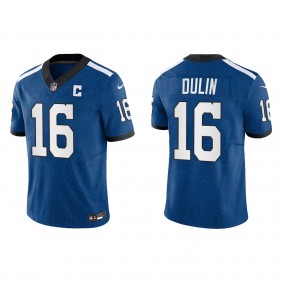 Ashton Dulin Indianapolis Colts Royal Indiana Nights Alternate Vapor F.U.S.E. Limited Jersey