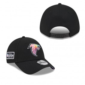 Men's Atlanta Falcons Black 2023 NFL Crucial Catch 9FORTY Adjustable Hat