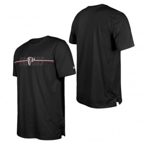 Men's Atlanta Falcons Black 2023 NFL Training Camp T-Shirt