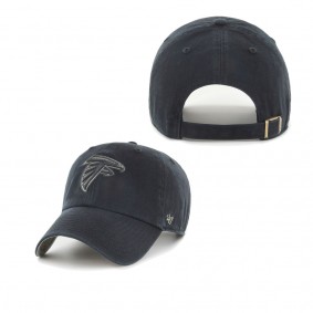 Men's Atlanta Falcons Black Ballpark Clean Up Adjustable Hat