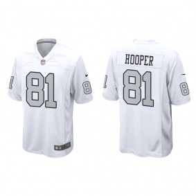 Men's Austin Hooper Las Vegas Raiders White Alternate Game Jersey