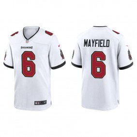 Men's Tampa Bay Buccaneers Baker Mayfield White Game Jersey