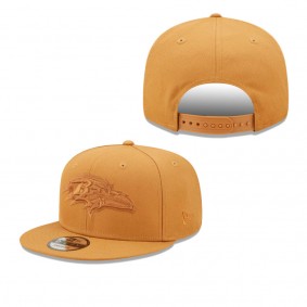 Men's Baltimore Ravens Brown Color Pack 9FIFTY Snapback Hat