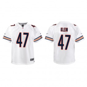 Youth Chicago Bears A.J. Klein White Game Jersey