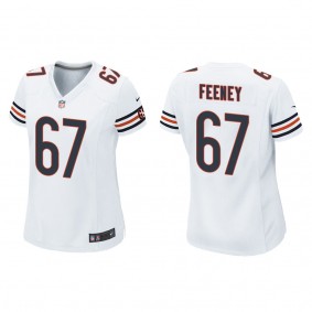 Women's Chicago Bears Dan Feeney White Game Jersey