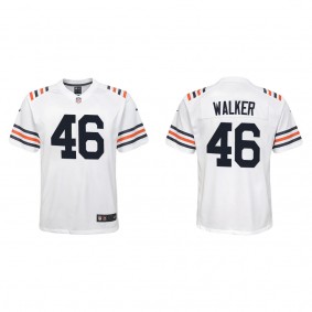 Youth Chicago Bears Mykal Walker White Classic Game Jersey
