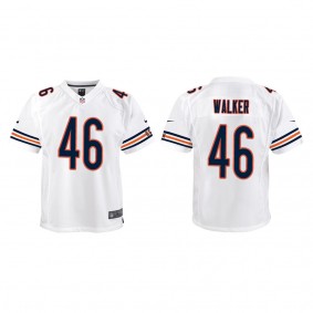 Youth Chicago Bears Mykal Walker White Game Jersey