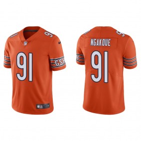 Men's Chicago Bears Yannick Ngakoue Orange Vapor Limited Jersey
