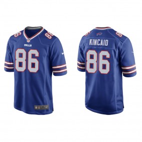 Men's Buffalo Bills Dalton Kincaid Royal 2023 NFL Draft Game Jersey