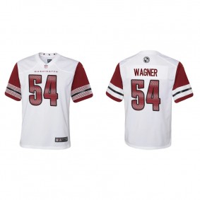 Youth Washington Commanders Bobby Wagner White Game Jersey