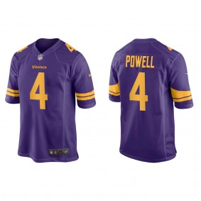Men's Minnesota Vikings Brandon Powell Purple Alternate Game Jersey