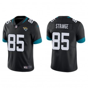 Men's Jacksonville Jaguars Brenton Strange Black 2023 NFL Draft Vapor Limited Jersey