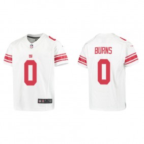 Youth New York Giants Brian Burns White Game Jersey