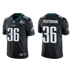 Brian Westbrook Men's Philadelphia Eagles Super Bowl LVII Black Vapor Limited Jersey
