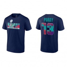 Brock Purdy Super Bowl LVII Nike Navy T-Shirt