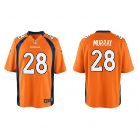 Youth Denver Broncos Latavius Murray Orange Game Jersey
