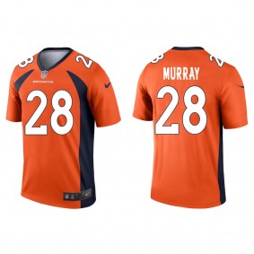 Men's Denver Broncos Latavius Murray Orange Legend Jersey