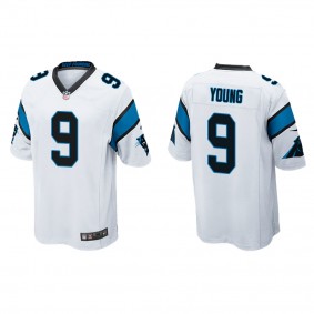 Men's Carolina Panthers Bryce Young White 2023 NFL Draft Jersey