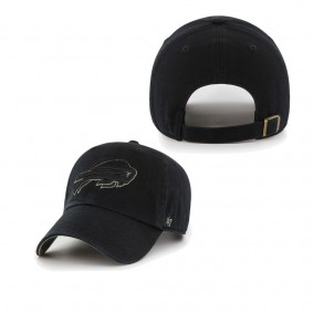 Men's Buffalo Bills Black Ballpark Clean Up Adjustable Hat
