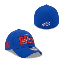 Men's Buffalo Bills Royal 2023 NFL Draft 39THIRTY Flex Hat
