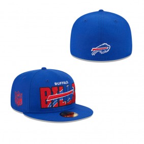 Men's Buffalo Bills Royal 2023 NFL Draft 59FIFTY Fitted Hat
