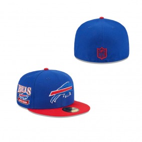 Buffalo Bills Throwback Hidden 59FIFTY Fitted Hat