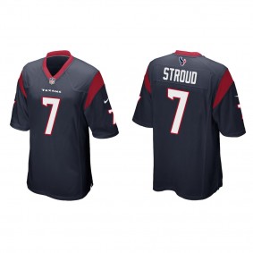 Men's Houston Texans C. J. Stroud Navy 2023 NFL Draft Jersey