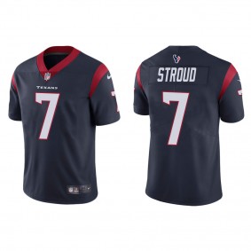 Men's Houston Texans C. J. Stroud Navy 2023 NFL Draft Vapor Limited Jersey