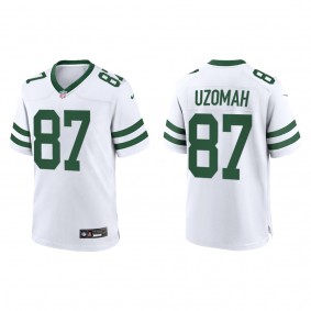 C.J. Uzomah Men's New York Jets White Legacy Game Jersey