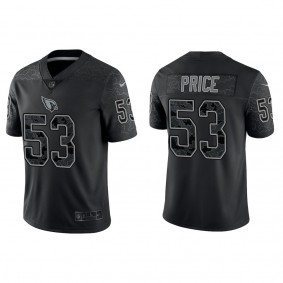 Men's Arizona Cardinals Billy Price Black Reflective Limited Jersey