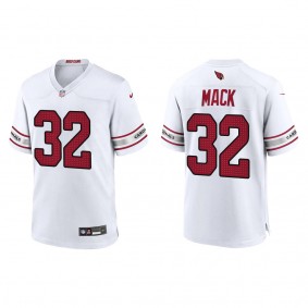 Men's Arizona Cardinals Marlon Mack White Game Jersey