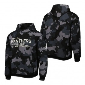 Men's Carolina Panthers The Wild Collective Black Camo Pullover Hoodie