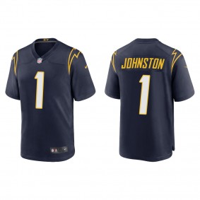 Men's Los Angeles Chargers Quentin Johnston Navy 2023 NFL Draft Alternate Game Jersey