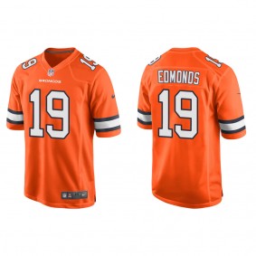 Men's Denver Broncos Chase Edmonds Orange Alternate Game Jersey