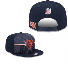 Men's Chicago Bears Navy 2023 NFL Training Camp Alternate Logo 9FIFTY Snapback Hat