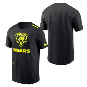 Men's Chicago Bears Nike Black Volt Performance T-Shirt