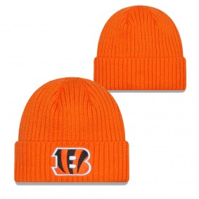 Men's Cincinnati Bengals Orange Core Classic Cuffed Knit Hat